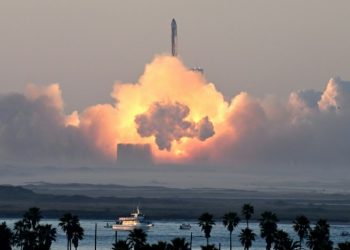 Two previous Starship test flights have ended in spectacular explosions, though the company has adopted an approach of rapid trial and error in order to accelerate development . ©AFP