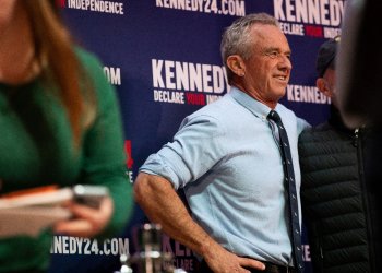 Independent presidential candidate Robert F. Kennedy Jr. said he wanted a running mate who shared his suspicion of Big Tech / ©AFP