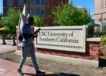 The University of Southern California (USC) in Los Angeles has become the latest US university to be embroiled in a row over the Israel-Hamas conflict. ©AFP