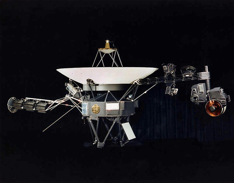 This NASA file image shows one of the twin Voyager spacecraft. ©AFP
