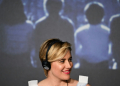 US director Greta Gerwig became the first woman director to make a $1-billion movie last year with "Barbie". ©AFP