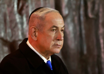 Netanyahu was speaking at a Holocaust Remembrance Day ceremony at the Yad Vashem memorial in Jerusalem. ©AFP