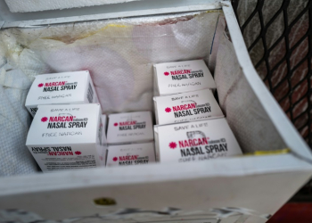 President Joe Biden's government has made expanding access to the opioid overdose reversal medicine Naloxone a centerpiece of its policy to combat overdose deaths. ©AFP